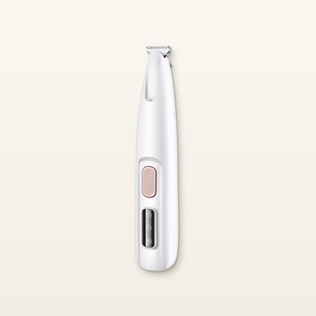 White PawTec Precision Paw Trimmer standing upright